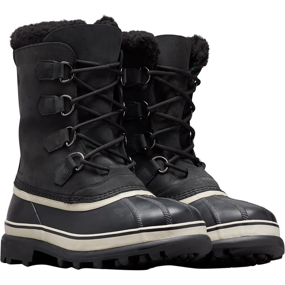 Men’s SOREL ~ Caribou Boot size 7.5 - GREAT * barely worn -all black colorway *